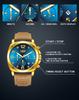 LIGE Luxury Chronograph Waterproof Man Watch Luminous Date Watch for Men Casual Leather Sports Military Men's Quartz Watches+Box