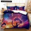 Горячие комплекты постельного белья с дельфинами, аниме-море, HD-покрывало с дельфинами для девочек-подростков, модное односпальное двуспальное, двуспальное, двуспальное, полноразмерное, пододеяльник
