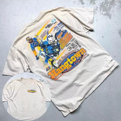 Винтажная футболка Hangtown Motocross National 1998 года Хлопок Унисекс Размер S-4XL