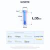 S-Parts Titanium Alloy M8 Special Bicycle Screws, Shock Absorber Screws, Multi-Color Bicycle Accessories Screws