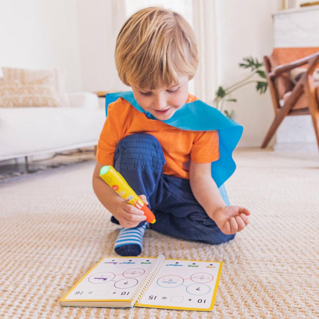 Книга с заданиями Numberblocks Интерактивный номер Голосовой Образовательный Аутентичный 11-20 и Ручка, Играть, Ручка, Игрушка, EI2551,