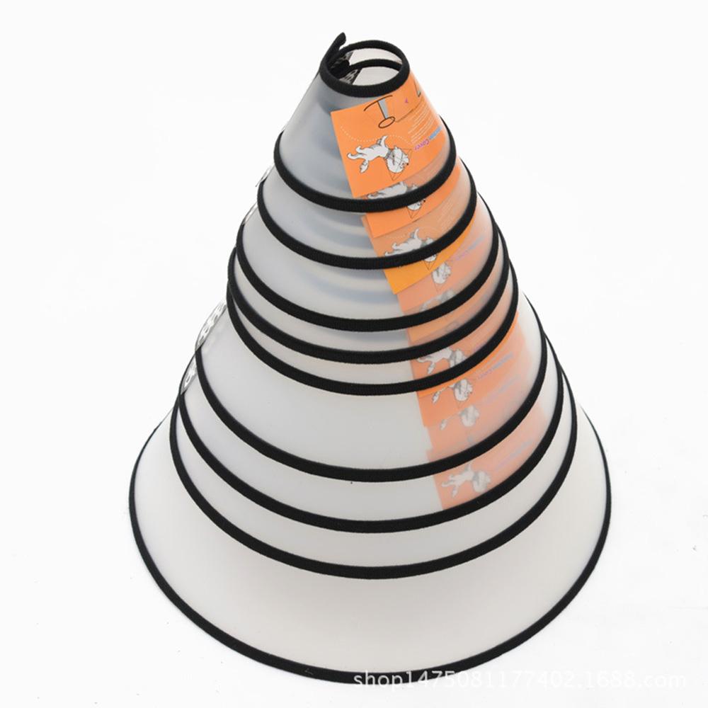 Anti-Lick Pet Protective Cover Anti-Bite Elizabethan Cone Soft Beauty Cover Wound Protection
