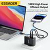 Essager Зарядное устройство USB Type C, 100 Вт, 65 Вт, PD Quick Charge4.0, 3,0, быстрая зарядка Type-C для ноутбука iPhone 14, 13, 12, Xiaomi, Macbook 13 Pro