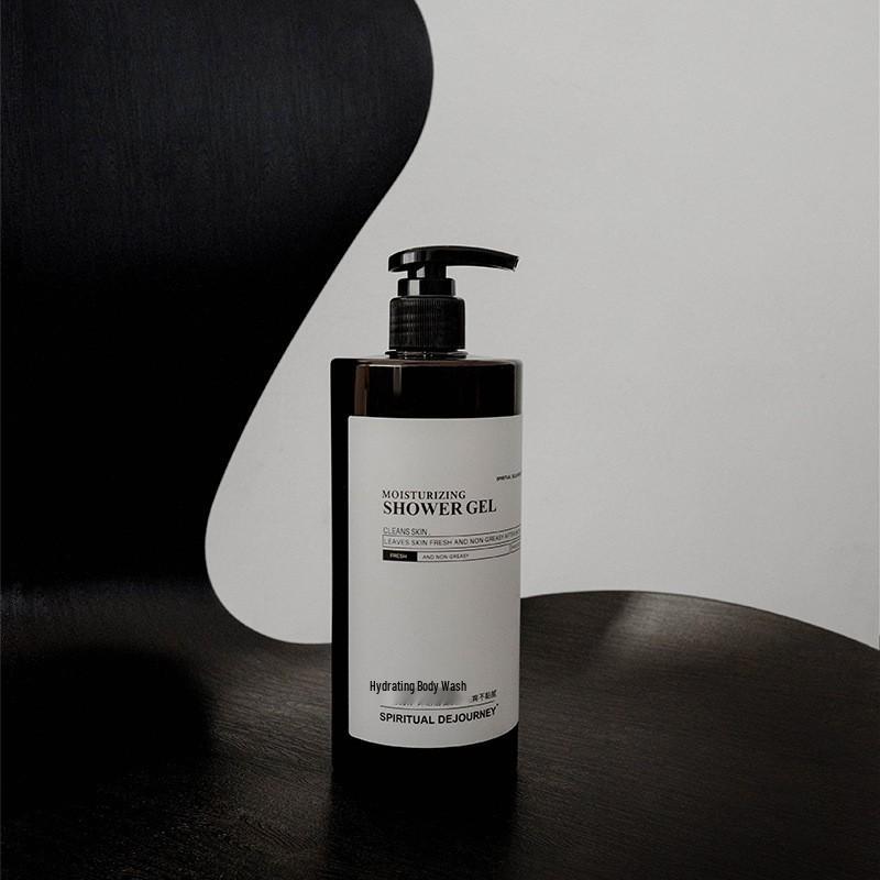 Цитрусово-древесный 500 мл Спа Шампунь и гель для душа для отелей, B&B, спортзалов - Уход за волосами и лосьон для тела