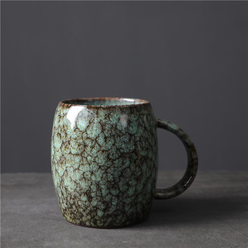 Керамическая чашка для замены печи, большая емкость для домашнего хозяйства, керамическая чашка для подарков, чашка для молока, кофейная чашка