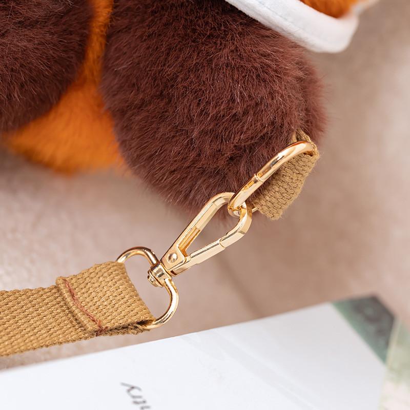 Plush Raccoon Stylish Bag Cute Panda Backpack Cuddly Penguin Soft Toy Perfect Kids For