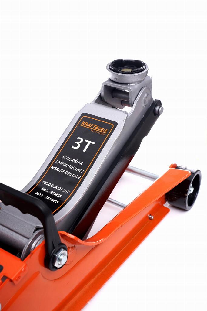 3T 85-385mm Low Profile Hydraulic Car Jack Kraft&Dele