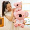 In Koala Pink Clothes Plush Toy Cartoon Stuffed Dolls Decoration Gifts Kids