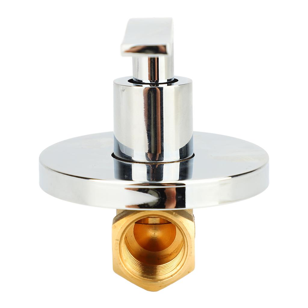 1/2 Angle Valve Copper Leakage Proof Concealed Installation Water Stop Valve for Kitchen Bathroom