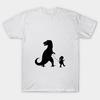 T Shirt Women Girl With Dinosaur Harajuku Print Kawaii Tshirt Summer Short Sleeve Female T-Shirt Top Tee