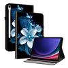 Чехол для планшета из искусственной кожи для Samsung Galaxy Tab S9 FE (10,9 дюйма)-11 стилей! Прочный, с 2 слотами для подставки, держателем для карандашей и слотами для карт, гибкая задняя крышка из ТПУ