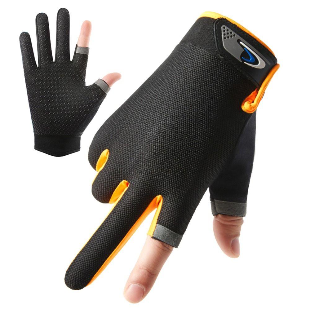 Sports Fitness Touchscreen Half-finger Mitte Cycling Gloves Driving Fishing Mitte Fishing Gloves