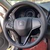 Чехол на руль автомобиля, противоскользящий, из искусственной кожи, для Honda Fit City Jazz 2014 2015 HRV HR-V 2016 Vezel, Автоаксессуары