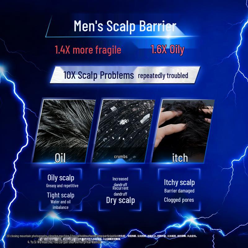Clear Мужской шампунь против перхоти Tian Xuning Edition Scalp Expert