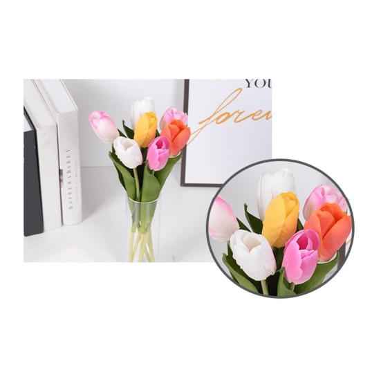 Отличный искусственный цветок, яркий цвет, легкий, реалистичный вид