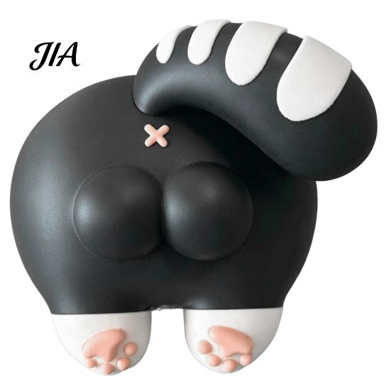3D-печатное украшение для выключателя в виде кошки, крышка для подсветки кнопки, настенная панель с двойным переключателем, декоративная панель в форме ягодиц для дома, офиса, спальни