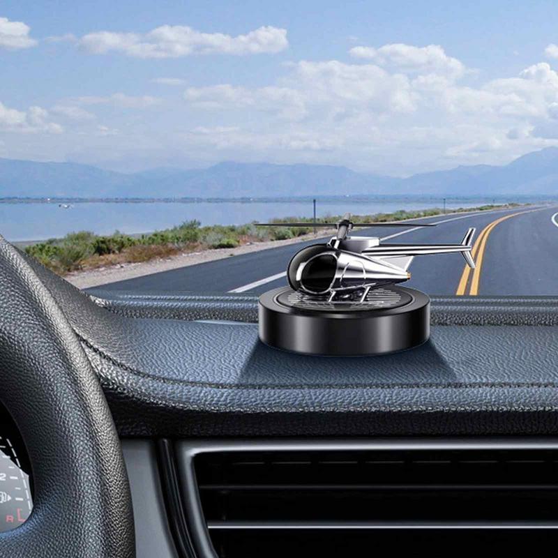 Автомобильный парфюмированный диффузор воздуха Вертолетный вращающийся ароматерапевтический освежитель воздуха из авиационного сплава Аксессуары для интерьера