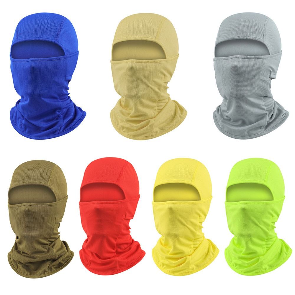 Protection Hiking Scarves Helmet Liner Hats Cooling Neck Cycling Balaclava Full Face Cap Face Cover