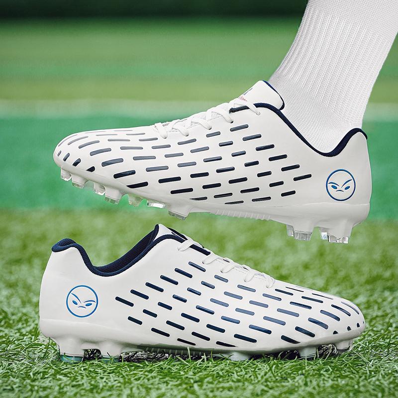 Мужская и женская молодежная обувь для профессиональных соревнований для студентов Футбольная обувь AG Spike Детский футбол