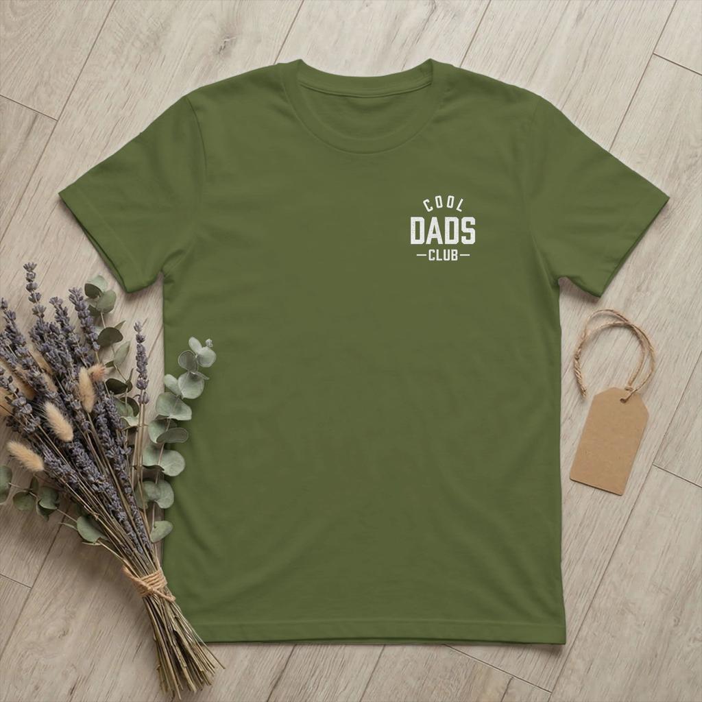Cool Dads Club Best Dad Ever Unisex T Shirt Retro Fathers Day Humorous Tee Short Sleeve Crew Neck TShirt Cotton 4XL 5XL Clothing