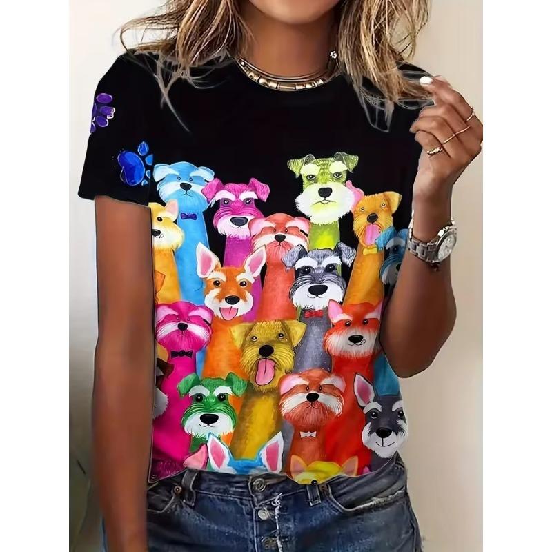 Женская футболка Dragonfly Daily Weekend Print Желтые футболки с коротким рукавом Модные футболки с круглым вырезом Лето и весна Харадзюку