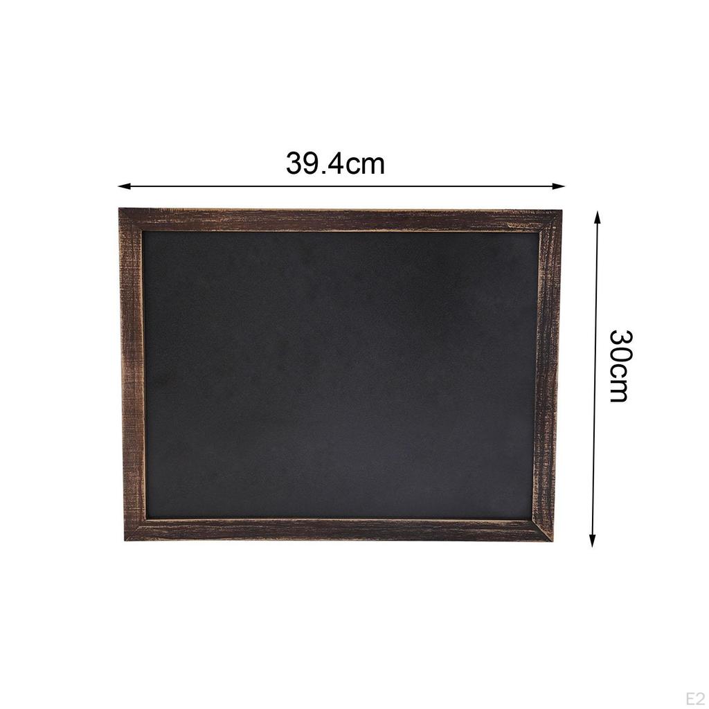 Маленькая настенная доска, классная доска в деревянной рамке, доска для вывесок своими руками для ресторана