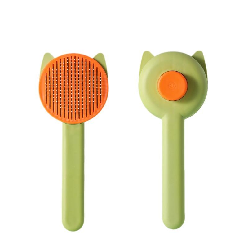 Pet Self-Cleaning Cat & Dog Massage Comb for Loose Hair Removal