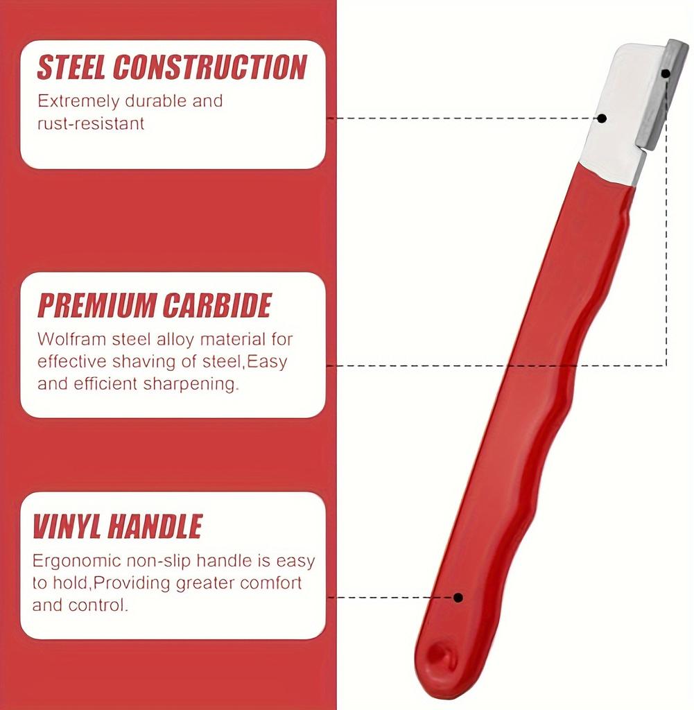 1 Прецизионная профессиональная кухонная точилка для лезвий, Многоцелевая садовая точилка для лезвий, Кусторез для всех лезвий