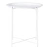 444244 House Nordic Anne Side Table 47 Cm Round White