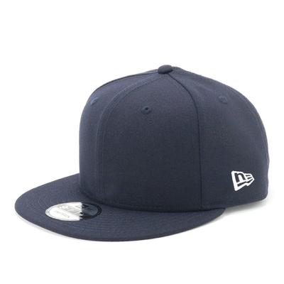 New Era 950 Basic NVY SWHI Кепка с плоским козырьком, простая, размер S/M, темно-синяя,