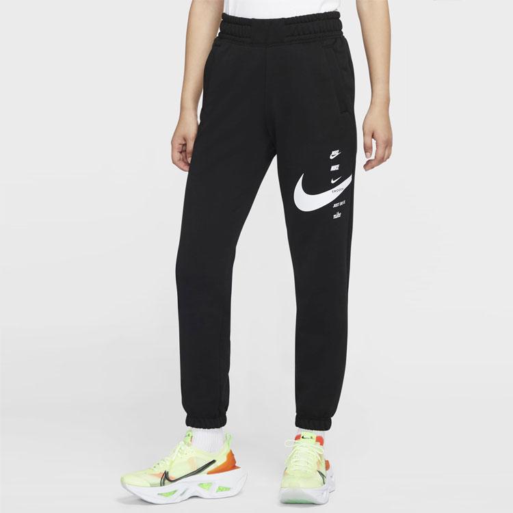 Nike Женские вязаные спортивные штаны Черные CU5632-011