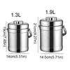 Large Capacity Food Storage Containers 1.3/1.9L Insulated LunchBox Thermos Lunch Box  School
