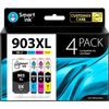 Compatible Ink Cartridge - DOUGLAS LABORATORIES - HP 903 XL - 4 Pack - Multi-color - Advanced Chip