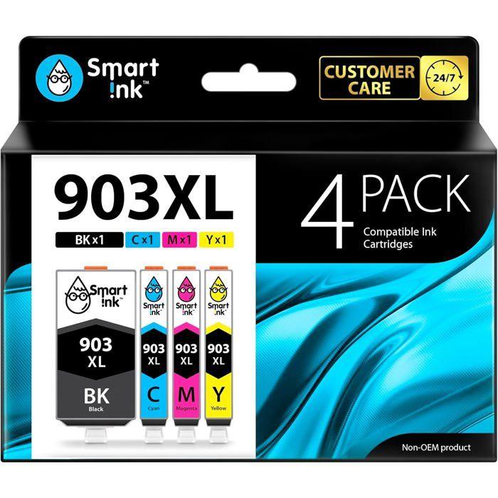 Cartouche d'Encre Compatible - DOUGLAS LABORATOIRES - HP 903 XL - 4 Pack - Multi-couleurs - Puce Avancée