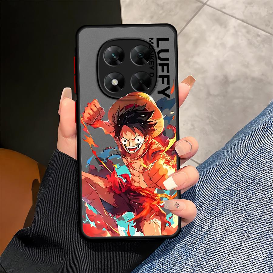 Чехол для Xiaomi Redmi Note 14 10 11 14C A4 13C 12 9S 13 Pro Plus Funda Задняя крышка телефона Аниме Луффи One Piece