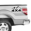Автомобильная 4x4 Горная Наклейка Пикап Виниловый Декор Наклейка Для Ford F150 Toyota Hilux Isuzu Dmax Dodge RAM GWM Chevrolet Silverado