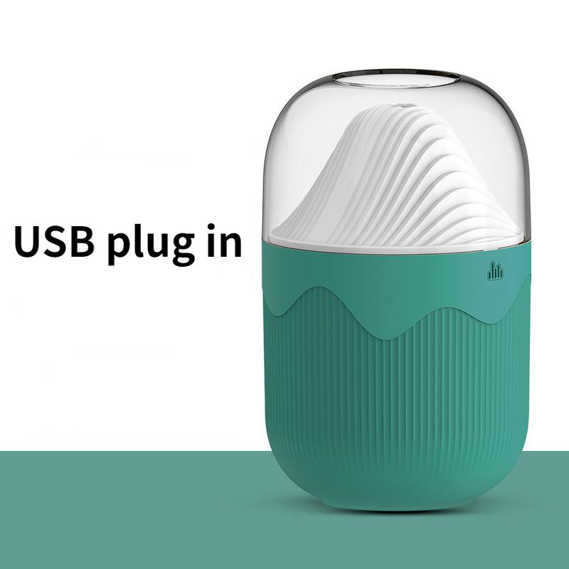 Mi Fan портативный мини-диффузор аромата USB увлажнитель воздуха эфирное масло ночник холодный 300 мл распылитель для домашнего подарка