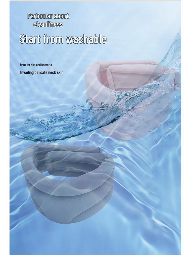 Nylon Neck Warmer & Corrector: Anti-Head Down Cervical Support Device for Home Physiotherapy