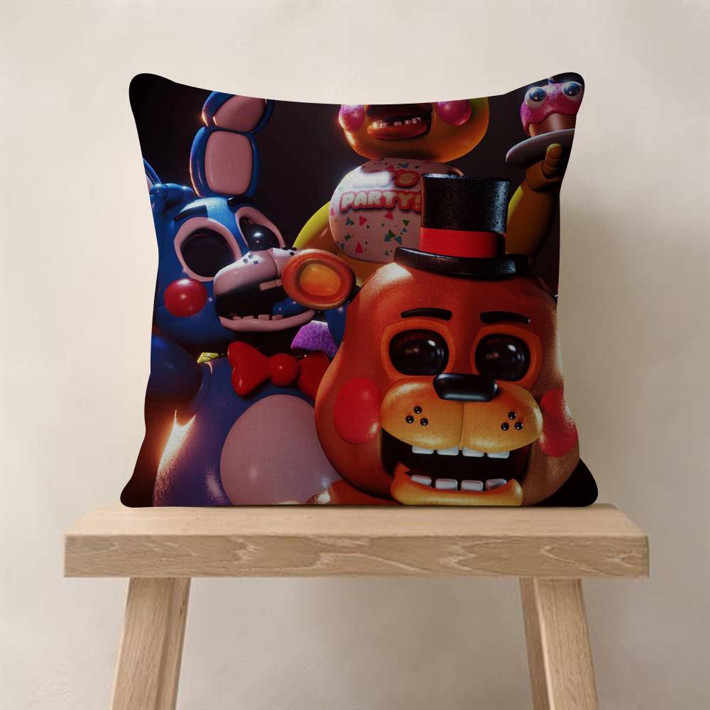 Подушка с принтом из игры Five Nights At Freddy's Наволочка мультяшная Подарок Чехол для подушки Спальня Дом Диван Стул Сиденье Декор наволочка