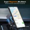 Чехол для Samsung Galaxy S25/S24 Ultra/S25 Plus с магнитной подставкой-кольцом, вращающейся на 360° [Совместим с магнитами][Невидимая подставка]