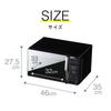Микроволновая печь Twin Bird Flat Table Living Alone Single Function Hertz Free 20L 600W Стильный режим памяти Черный DR-D269B