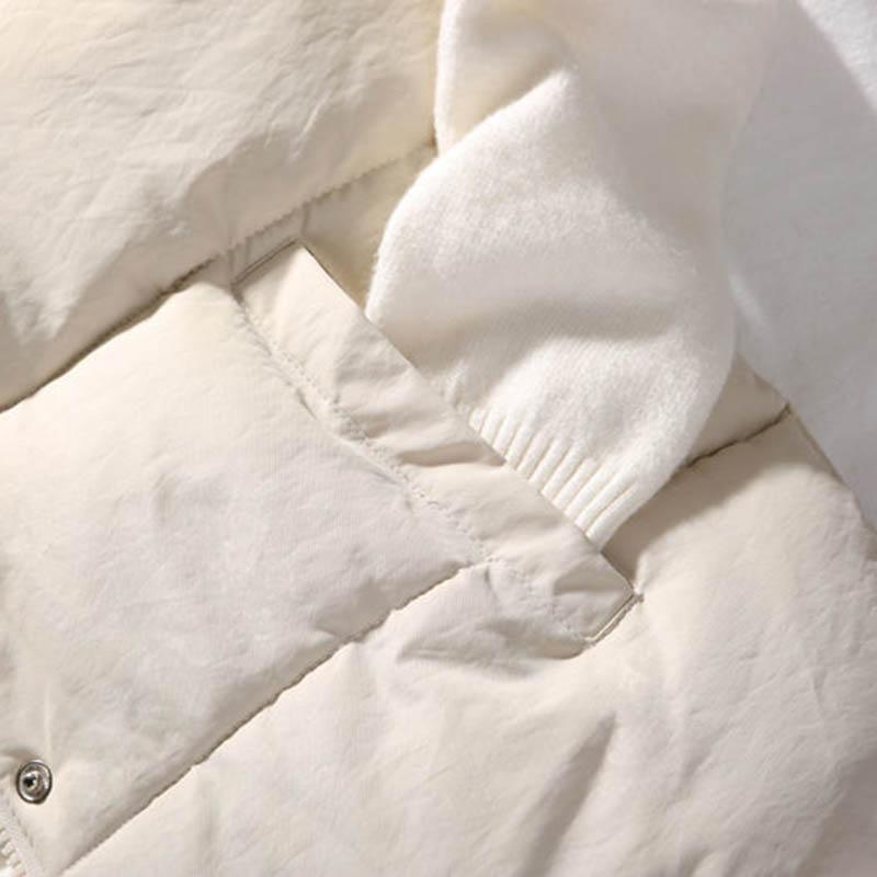 Осенне-зимний пуховик жилет женская верхняя одежда короткий дикий жилет жилет легкое пальто куртка Tide