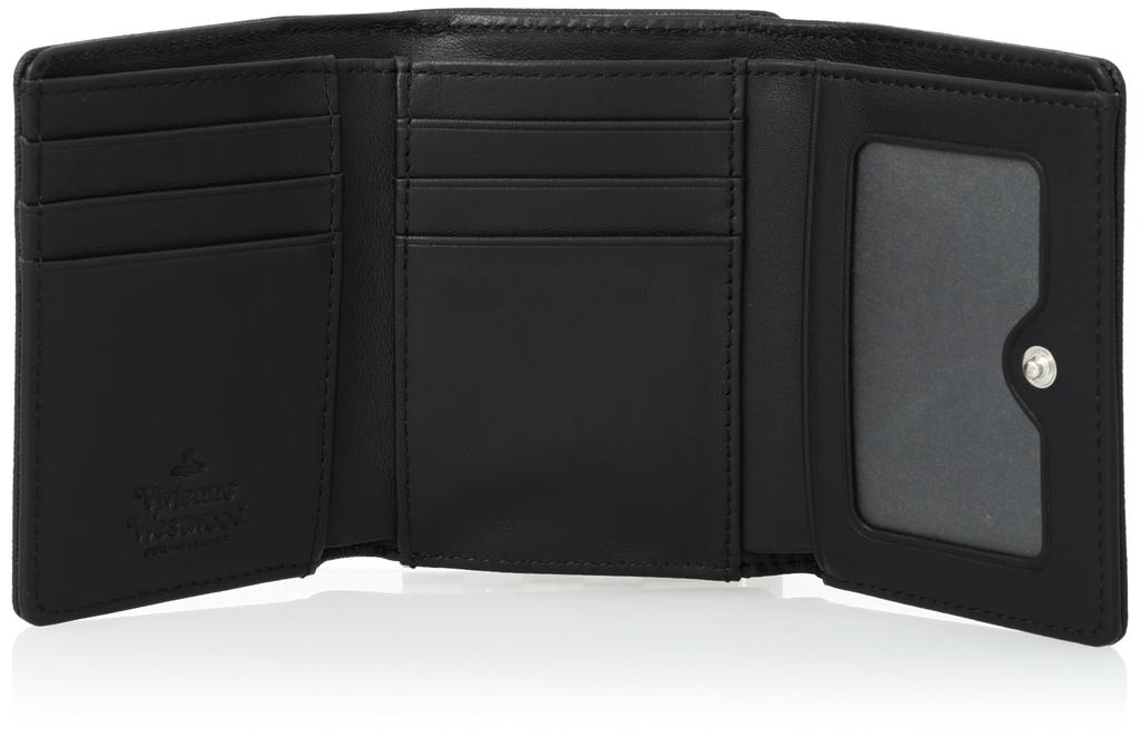 Кошелек 51150026U L001N ЧЕРНЫЙ [Vivienne Westwood] Складывается втрое [предмет]