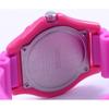 Citizen Женский VR25-003 ( Часы Q&Q Sports Watch 10-atm Quartz Womens) Круглые часы из розовой смолы