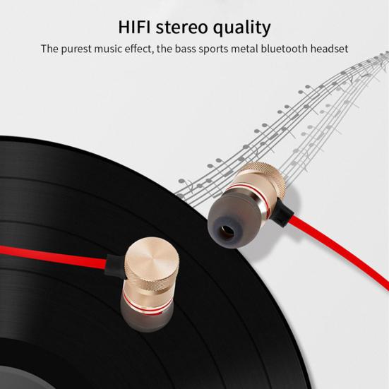 XT6 Magnetic Bluetooth-compatible In-Ear Wireless Earphone HiFi Stereo Sports Headphone