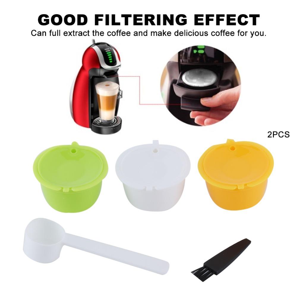 6pcs Leak Proof Design Refillable Coffee Capsule Coffee Machine Supplies Coffee Making