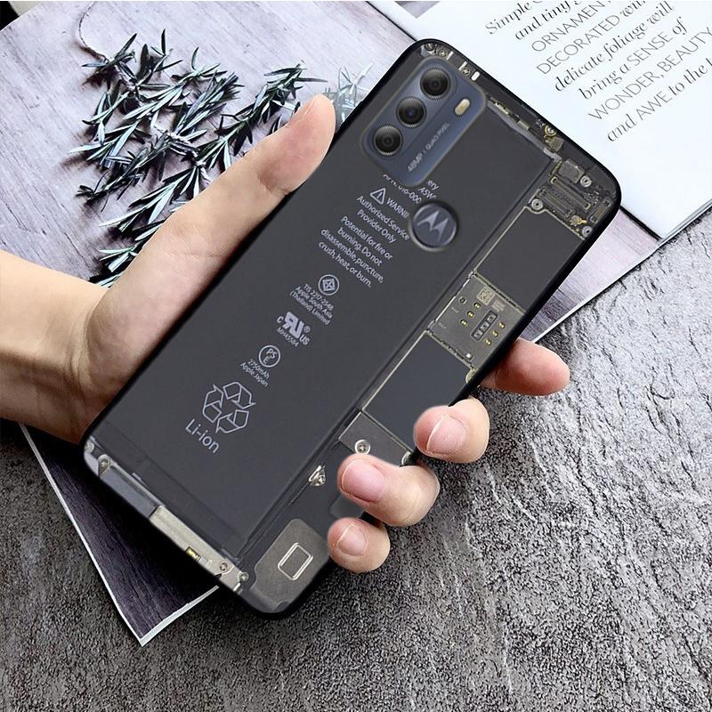 Чехол для материнской платы с аккумулятором для Motorola Moto G22 G60 G52 G9 G7 Plus G8 Power G100 G Stylus G30 G10 G60 G60S GPure
