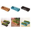 Wooden Box for Flower Display in Various Settings