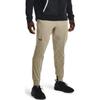 Under Armour Unstoppable Knitted Sweatpants Men's Khaki Gray Moderate Cuffed Pants 1352027-037
