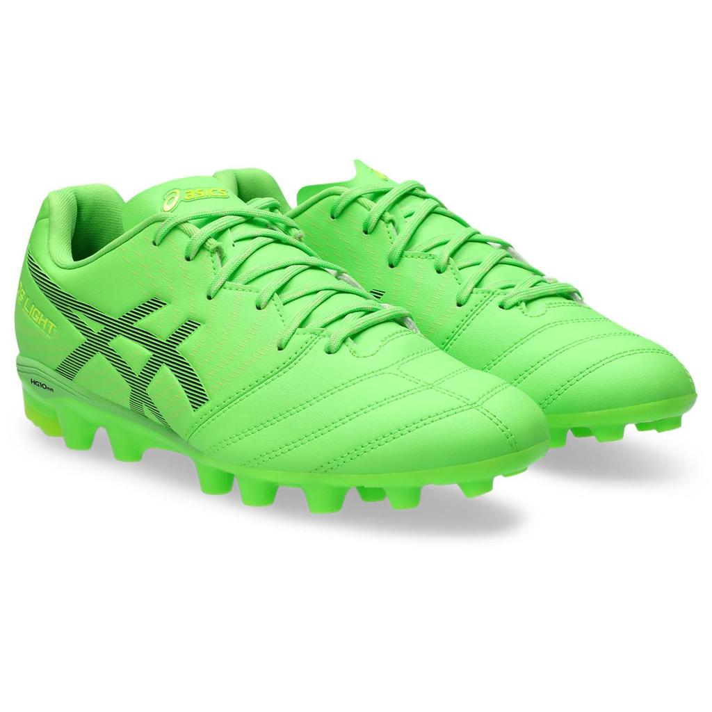 Asics DS LIGHT JR GS 1104A054 Soccer Size 300 Size 2E Shoes, Unisex, (Green Gecko/Black), 23.5 Cm,
